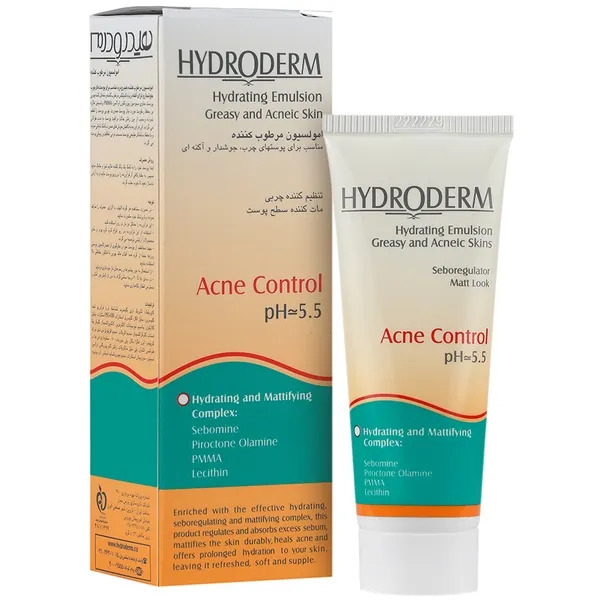 امولسیون مرطوب کننده هیدرودرم پوست چرب و آکنه ای