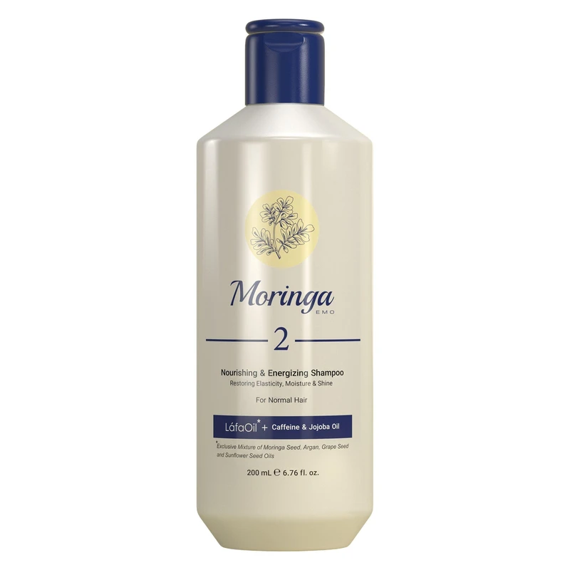 شامپو مغذی و انرژی بخش مورینگا موی معمولی 2