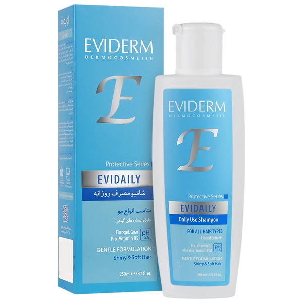 شامپو تقویت کننده اویدرم انواع مو