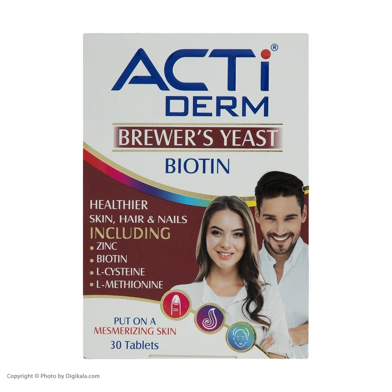 قرص اکتی درم لیبرتی بسته 30 عددی