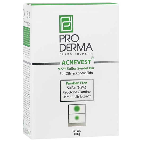 پن حاوی 9.5درصد گوگرد آکنه وست پرودرما