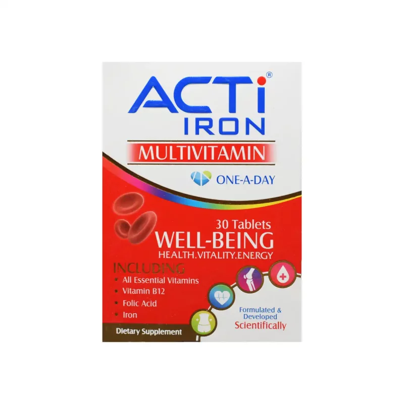 مولتی ویتامین اکتی آیرون