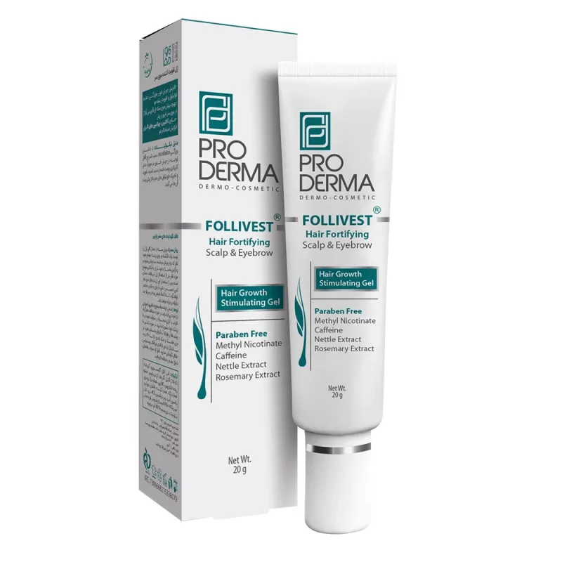 ژل تقویت کننده موی سر فولی وست پرودرما