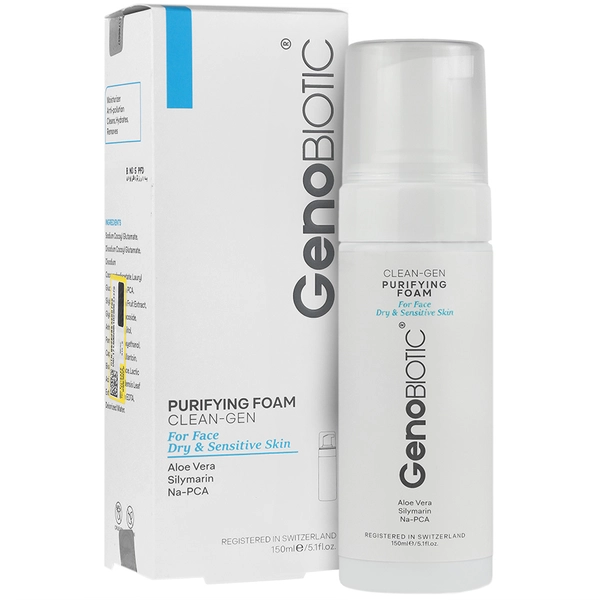 فوم شوینده صورت پوست خشک ژنوبایوتیک