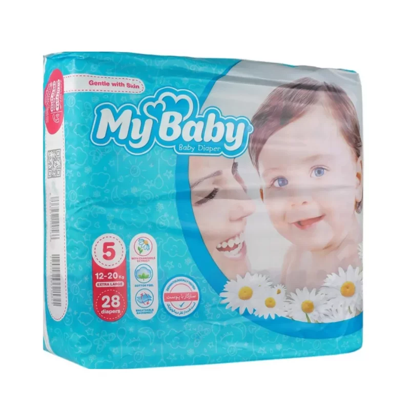 پوشک مای بیبی سایز 5  28 عددی