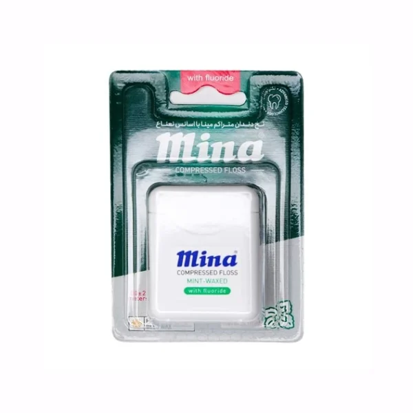 نخ دندان متراکم نعنایی مینا