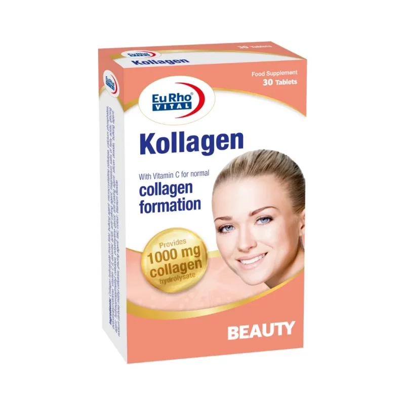 قرص کلاژن 1000 میلی گرم و ویتامین سی یوروویتال