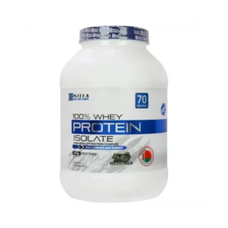 پودر پروتئین وی ایزوله استلا شکلاتی 2270 گرم