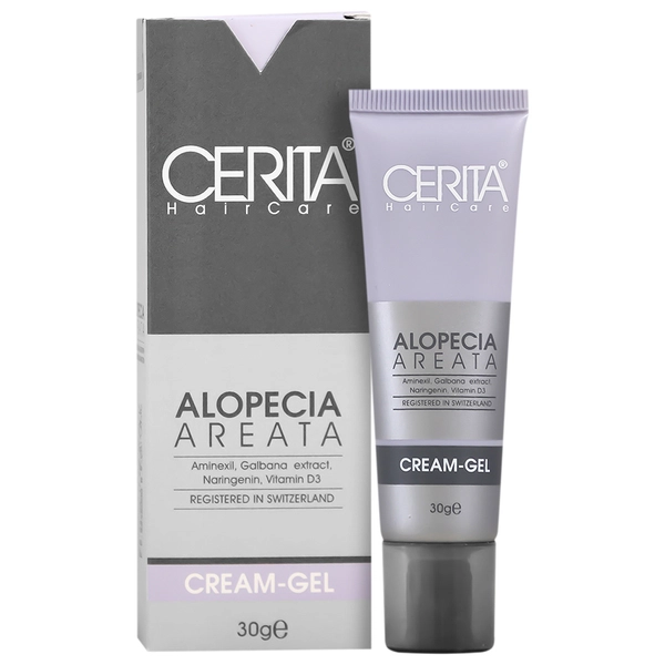 کرم ژل موهای دارای ریزش سکه ای سریتا