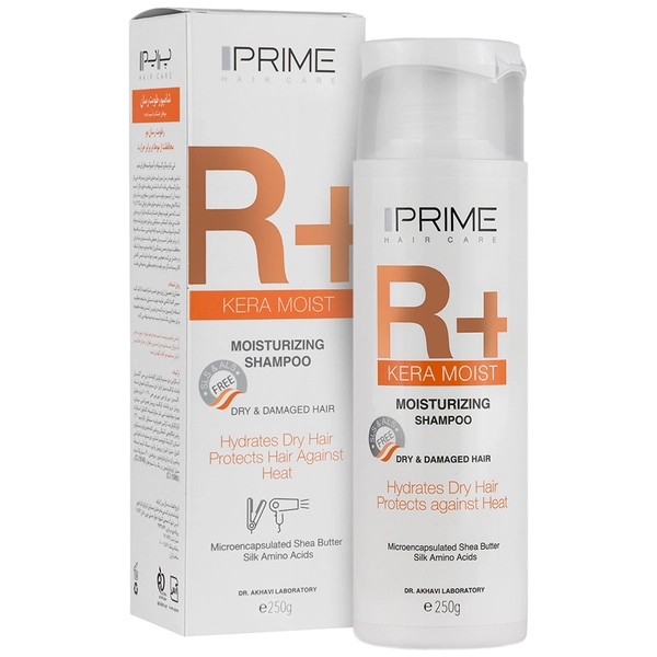 شامپو رطوبت رسان موی آسیب دیده +R پریم