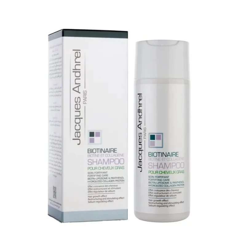 شامپو ضد شوره موی چرب ژاک آندرل