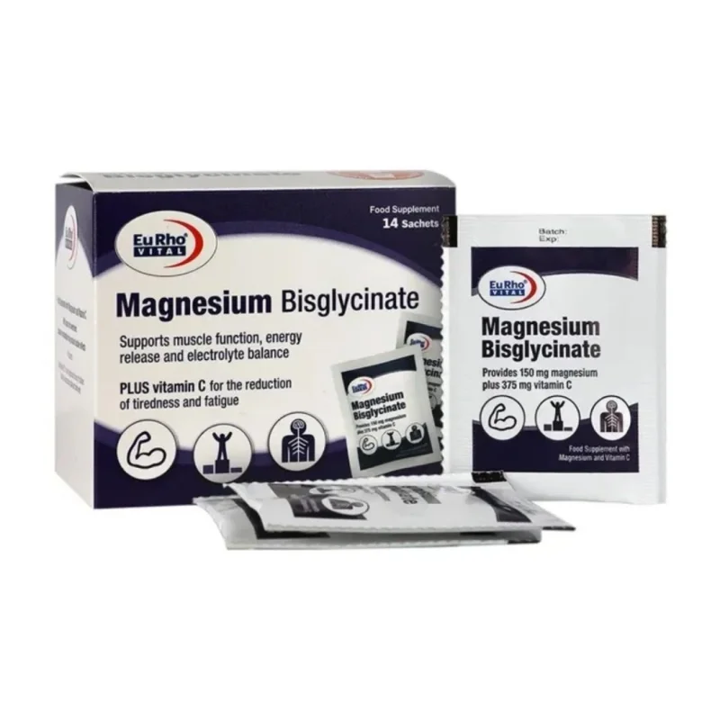 ساشه منیزیم بیس گلایسینات 14 عدد یوروویتال