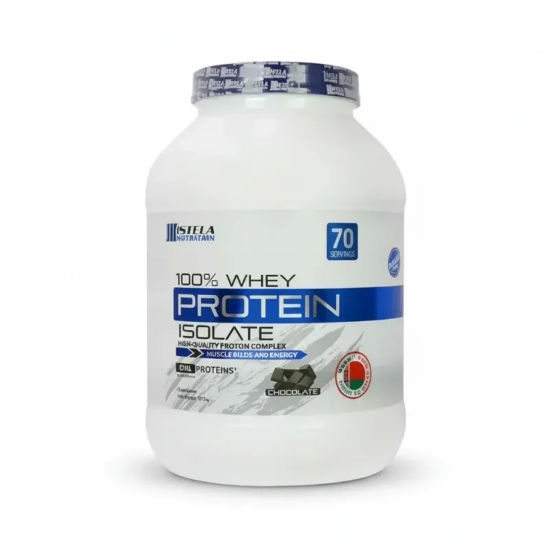 پودر پروتئین وی ایزوله استلا شکلاتی 2270 گرم