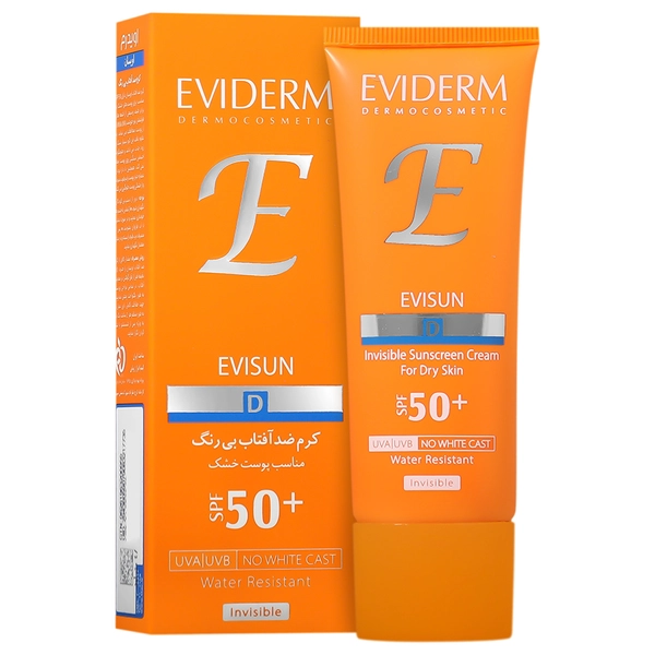 کرم ضد آفتاب بی رنگ اوی سان پوست خشک +SPF50 اویدرم