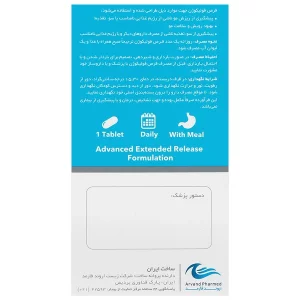 قرص فولیکوژن اروند فارمد بسته 60 عددی