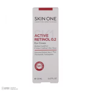 کرم ضد چروک دور چشم اکتیو رتینول 0.2 اسکین وان
