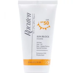 کرم ضد آفتاب بی رنگ راکوتن پوست چرب و مختلط SPF50