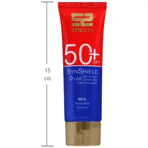 کرم ژل ضد آفتاب ساین شیلد ساین اسکین آقایان SPF50