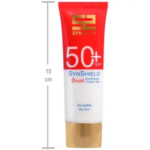 کرم ژل ضد آفتاب ساین شیلد SPF50 بی رنگ
