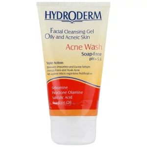 ژل شستشوی صورت پوست چرب هیدرودرم