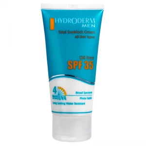 کرم ضد آفتاب آقایان هیدرودرم SPF35