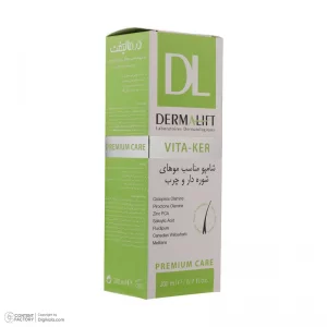 شامپو ضد شوره موی چرب ویتاکر درمالیفت