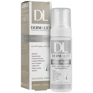 شامپو مناسب موهای کاشته شده ویتا پلنت درمالیفت