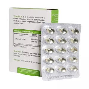 کپسول ویتامین E ویوا تیون 400 واحدی