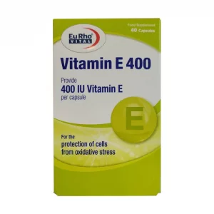 سافت ژل ویتامین E 400 واحدی بسته 40 عددی