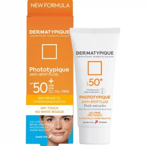 فلویید ضد آفتاب بی رنگ پوست قرمز و حساس درماتیپیک SPF50