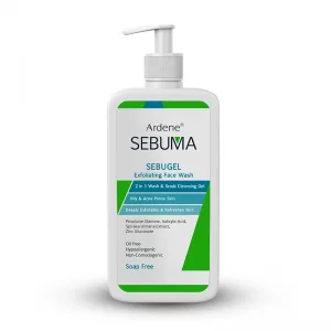 ژل شوینده و ساینده صورت سبوژل آردن سبوما