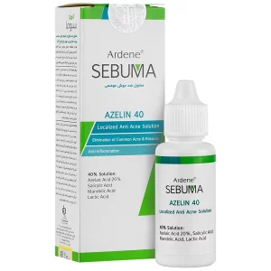 محلول ضد جوش موضعی آزلین 40 سبوما