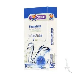 کاندوم ایکس دریم مدل حساس بسته 12 عددی