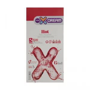 کاندوم ایکس دریم مدل هات بسته 12 عددی