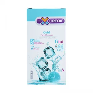 کاندوم ایکس دریم مدل Cold بسته 12 عددی