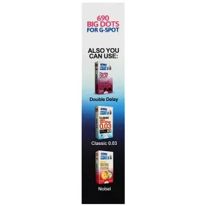 کاندوم خاردار 690 بیگ دات بسته 10 عددی