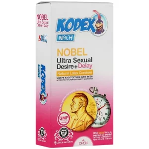کاندوم تاخیری نوبل کدکس بسته 12 عددی