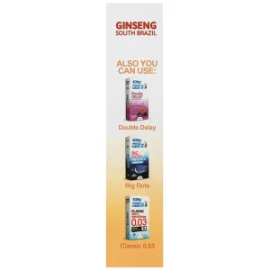 کاندوم جینسینگ کدکس بسته 12 عددی