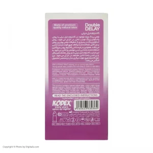 کاندوم تاخیری Double Delay کدکس بسته 12 عددی