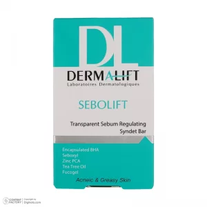 پن غیر صابونی شفاف پوست چرب سبولیفت درمالیفت