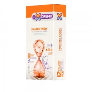 کاندوم ایکس دریم مدل Double Delay سته ۱۲ عددی
