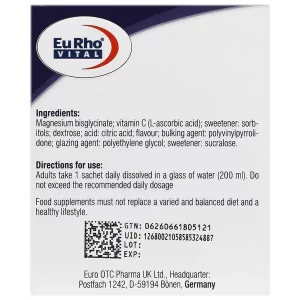 ساشه منیزیم بیس گلایسینات 14 عدد یوروویتال