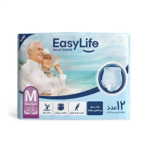پوشک شورتی بزرگسالان سایز متوسط ایزی لایف