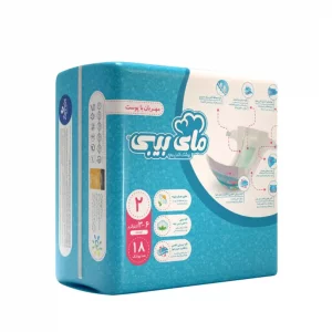 پوشک مای بییبی سایز 2 18 عددی