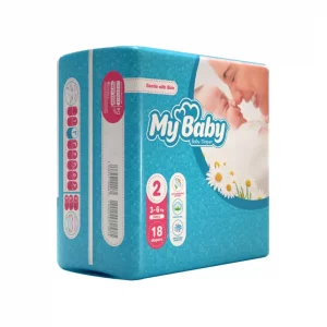 پوشک مای بییبی سایز 2 18 عددی