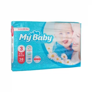 پوشک مای بیبی سایز 3 38 عددی
