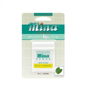 نخ دندان متراکم نعنایی مینا