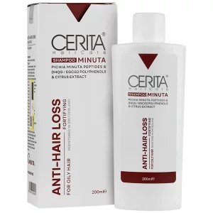 شامپو ضد ریزش مینوتا موهای چرب سریتا