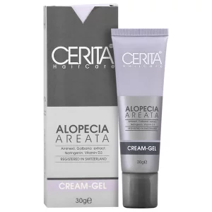 کرم ژل موهای دارای ریزش سکه ای سریتا