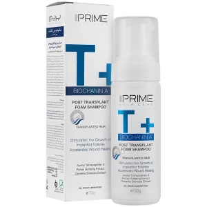 شامپو فوم پس از کاشت مو +T پریم